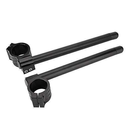 KSTE Guidon Séparé Clip, 1pair Universal 41mm Motorcycle CNC Poignée séparée Bar Clip réglable sur Guidon - Image 4