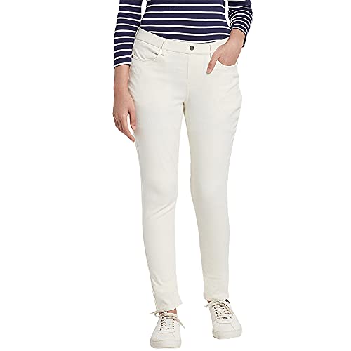 Image of Go Colors Women's Jeggings Pants (LJ03-ECRU47 Ecru L)