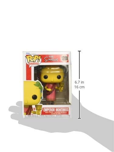 Funko Pop! Animation: Simpsons - Mr. Burns - Emperor Montimus - The Simpsons - Figurine en Vinyle à Collectionner - Idée de Cadeau - Produits Officiels - Jouets pour Les Enfants et Adultes - TV Fans