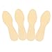Gmark 3 Inch Ice Cream Spoon Tasting Spoon Wooden 100/Bag GM1037