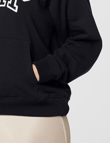 Image of Gap Women Graphic Printed Relaxed Fit Full Sleeve Hoodie