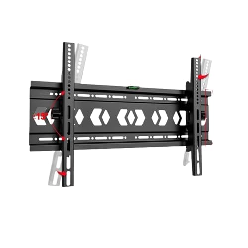 Support TV Universel Mural 40-80 Pouces | Fixation Téléviseur VESA 600x400 Haute Résistance