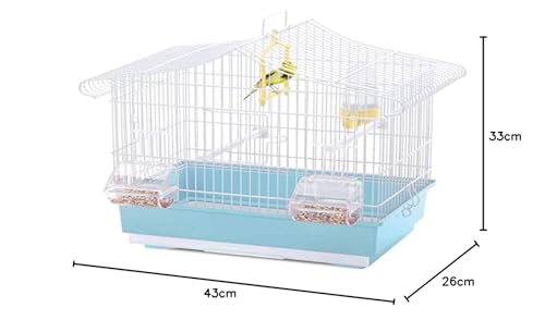 Cage AVA bleu IMAC volière oiseaux exotiques canari - 3