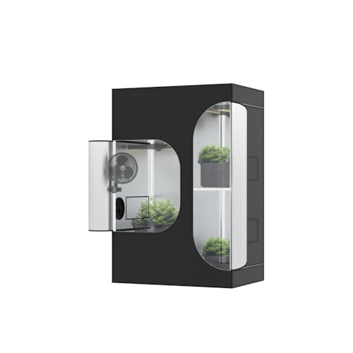 The Grow Deluxe D600 Growzelt 120x90x180 cm - Indoor Anbauzelt 2-in-1 mit herausnehmbarer Wanne, hochreflektierendes Mylar licht- und wasserdicht The Grow Deluxe D600 Growzelt 120x90x180 cm - Indoor Anbauzelt 2-in-1 mit herausnehmbarer Wanne, hochreflektierendes Mylar licht- und wasserdicht