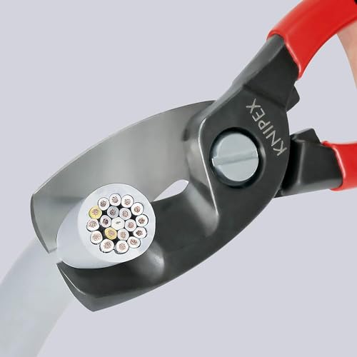 Coupe-câbles KNIPEX à double tranchants pour une section nette sans effort
