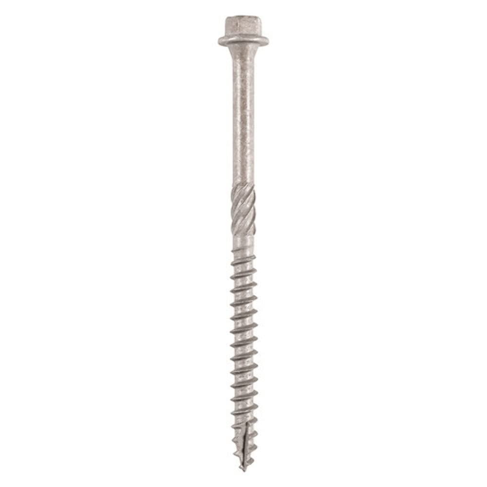Timco Timber Screws Hex Flange Head A4 Stainless Steel - 6.7 X 50