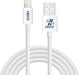 iXCC Lightning Cable 3ft, iPhone charger, for iPhone X, 8, 8 Plus, 7, 7 Plus, 6s, 6s Plus, 6, 6 Plus, SE 5s 5c 5, iPad Air 2 Pro, iPad mini 2 3 4, iPad 4th Gen [Apple MFi Certified](5Pack White)