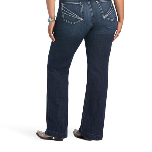 ARIAT Womens Trouser Perfect Rise Aisha Wide Leg Jean