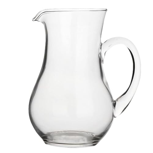 LBVOREGL Aérateur de vin en Verre, Distributeur de vin en Verre, Carafe à vin Transparente avec poignée, Accessoire d'aérateur de vin pour Les Amateurs de vin Aérateur de vin