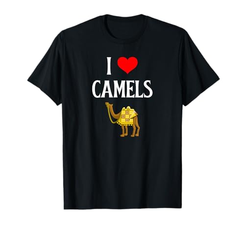 Ich liebe Kamele Ich liebe Kamele, Wüstentiere, Kamelliebhaber T-Shirt