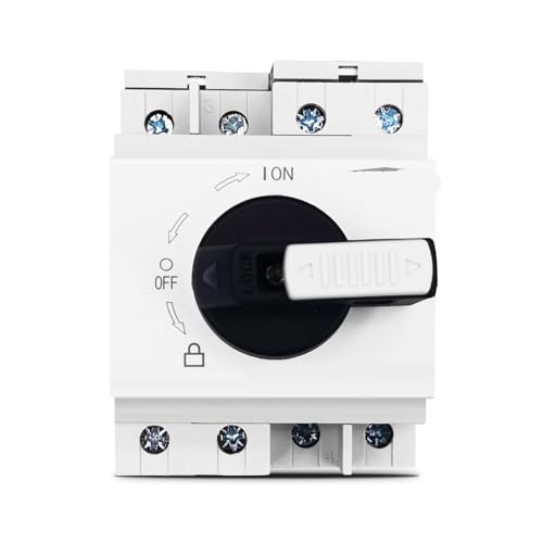 Disjoncteur rotatif 1200V 32A avec coupure CC ultra-rapide et sécurisée