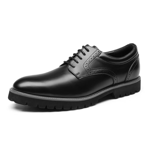 Bruno Marc Men's Lace-Up Comfortable Fashion Oxfords Shoes