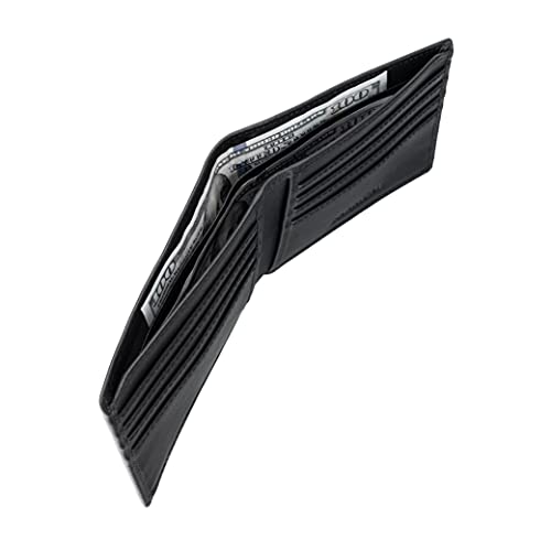 PARRIGAI Classic Men's Bifold Wallet with Luxury Gift Box RFID Blocking Calfskin Leather Wallet for Men - Image 6