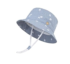 LANGZHEN Sun Protection Hat for Kids Toddler Boys Girls Wide