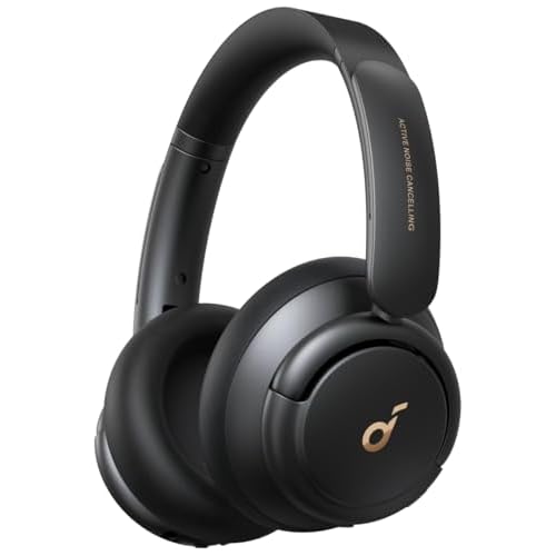 Soundcore by Anker Life Q30 Hybrid Active Noise Cancelling Headphones with Multiple Modes, Hi-Res Sound, Custom EQ via App, 40H Playtime, Comfortable Fit, Bluetooth Headphones, Multipoint Connection