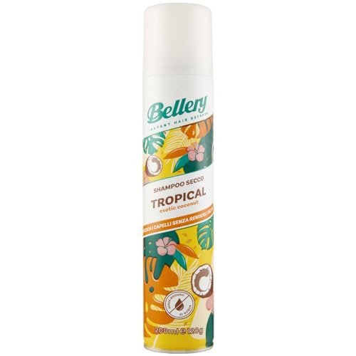 Bellery Shampoo Secco Tropical 200ml, 200ml