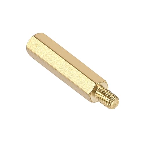 Entretoise hexagonale laiton M4 filetée 35mm pour l'assemblage électronique de précision - 4