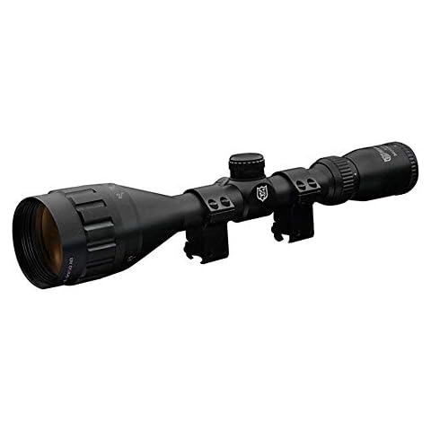 Nikko Stirling Mountmaster 4-16x50 AO parallax focus Half Mil Dot Rifle Scope + 9-11mm Dovetail Mount Rings Cover