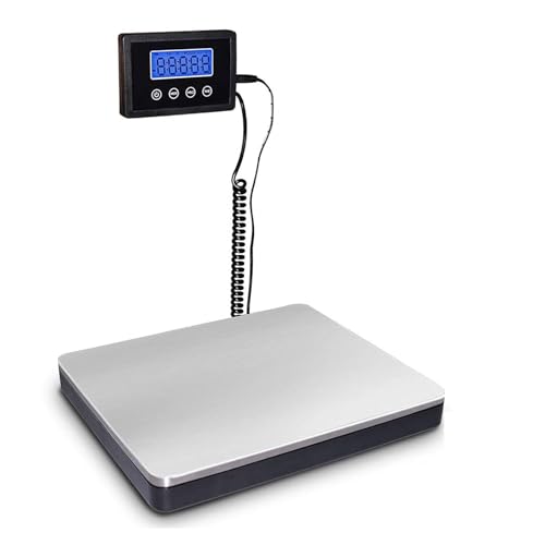 Báscula digital de envío acero inoxidable 180 kg miniatura 1