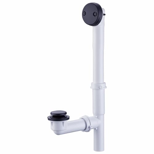 1-1/2" Bathtub Drain Kit Wellup Tubular Tip Toe Bath Waste