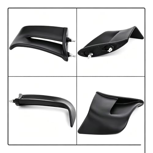 Ailes aérodynamiques winglet moto avec déflecteur couvercle carénage Panigale V4
