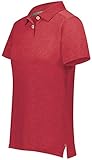 Holloway Sportswear Womens Repreve Eco Polo 2XL Scarlet Heather