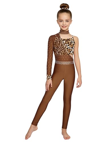 Combinaison de gymnastique bleue pour filles ensemble de danse de rythme