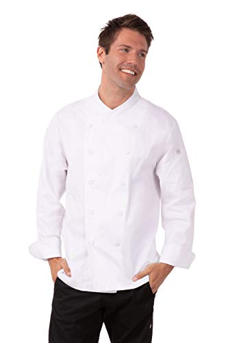 Chef Works Men's Oslo Premium Cotton Chef Coat