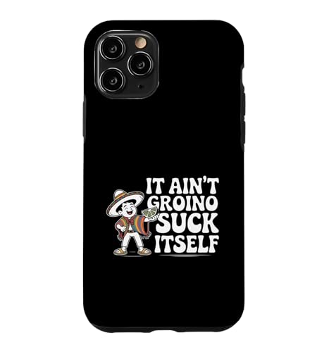 �ʔ����V���R�E�f�E�}�� Saying It Aint Gonna Suck Itself �X�}�z�P�[�X iPhone 11 Pro �p