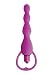 Climax Silicone Vibrating Bum Beads, Purple