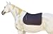 CHALLENGER Horse English Quilted Contoured All-Purpose Trail Saddle Pad Grey 7296GR