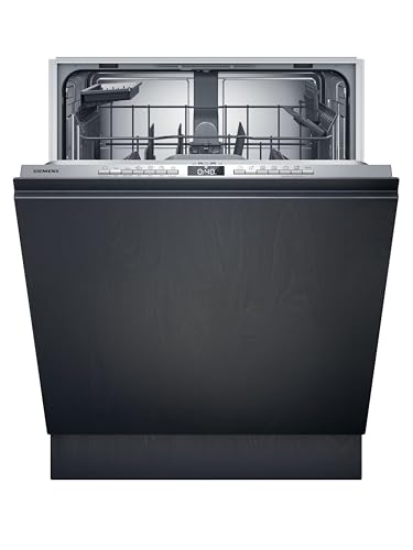Siemens SX63HX03TE iQ300 XXL Geschirrspüler vollintegriert 60 cm, Besteckkorb, smartStart, Programm-Assistent, Oberkorb höhenverstellbar, Bestätigte Hygieneleistung, Maschinenpflege-Programm, aquaStop