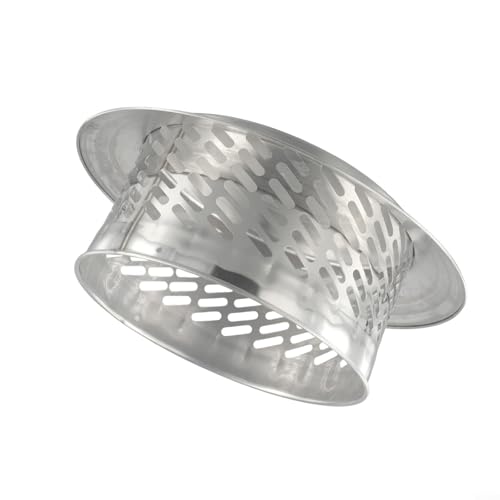 Couverture de cheminée évite infiltration eau et feuilles ventilation extérieure