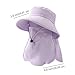 UGPLM Outdoor Sun Hat Breathable Mesh for Camping Mountaineering Travel Outdoor Sports, Purple