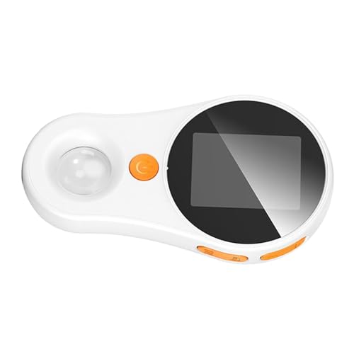 Image of Handheld Digital Microscope Fixed, 500X Pocket Microscope Magnifying Glass, 2MP, 1920x1080P HD, 2.0 Inch Screen, Built in 8 LED Lights, for Kids Adults (White)