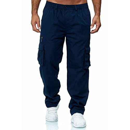 Lista de Pantalones Economicos para Caballero del mes. 43 GTHTTT Straight-fit Cargo Pant Jogging para Hombre Pants Multi-Bolsillo Convertible Pantalones Pantalones Tipo Cargo Trekking Montaña Escalada Senderismo Secado...
