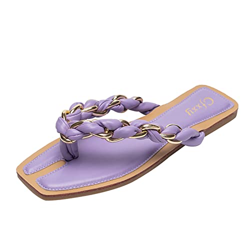 Chaussons d'extérieur pour femme en coupe large et strass brillants