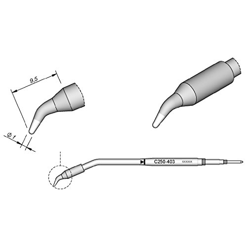 Preisvergleich Produktbild JBC C250403 Lötspitze für AL-2A, rund