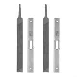 Tiefenlehre für Kettensäge 130mm & 190mm - Präzises Tiefenmesswerkzeug aus Metall zur Einstellung von Reißzähnen - Robustes Anreißwerkzeug für Holzbearbeitung(C)