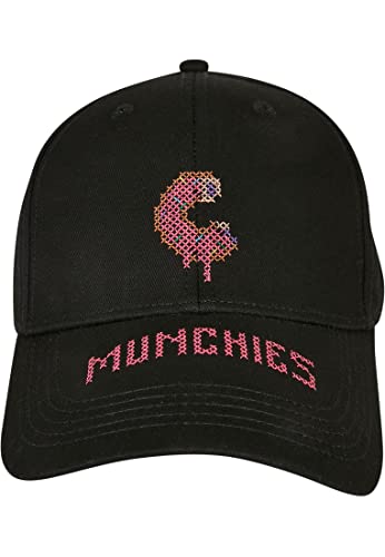 Cayler & Sons Gorra Curvada Munchie Stitches bisbol, Negro/MC, Talla única Unisex Adulto