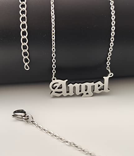 Collier couronne initiale lettre argent résistant pour adolescente - 5