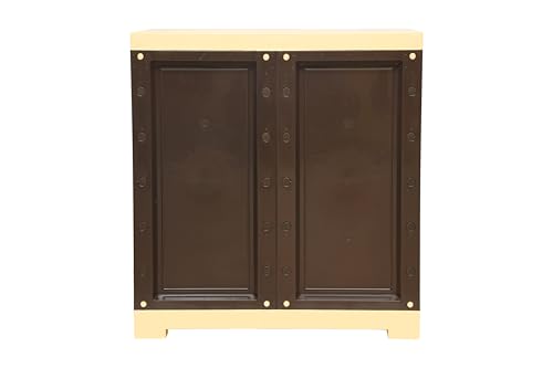 Image of Prima Viva 1 Plastic Cabinet for Shoe Storage, Shoe Rack, Chappal Stand Indoor & Outdoor, Shoes & Chappal Stand for Home.