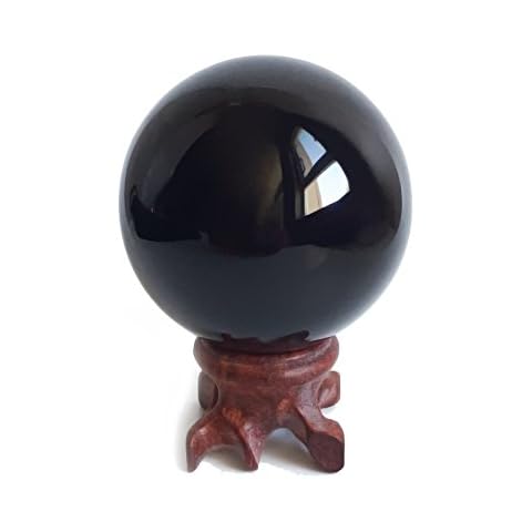 Mina Heal Genuine Obsidian Crystal Ball Cover