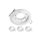 In unserem Shop finden Sie passende GX53-Leuchtmittel, welche diese Einbauringe optimal ergänzen.