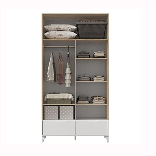 Guarda Roupa Infantil 2 Portas Accesso Móbile