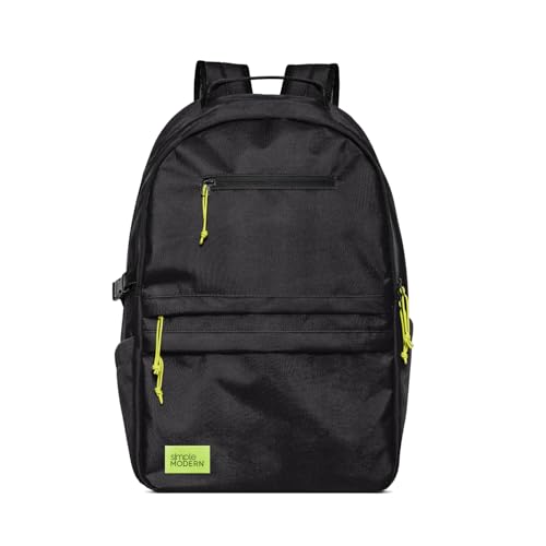 Image of Simple Modern Kids Backpack for School | 25L Laptop Backpack | Black | Ellis Bookbag for Girls, Boys | Cute Backpack for High School, College, Teens | Midnight Black