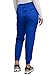 HeartSoul Women's Medical Scrub Jogger Pants Contemporary fit Drawstring Waistband Jogger with 5 Pockets - HS030P, L Petite, Galaxy Blue