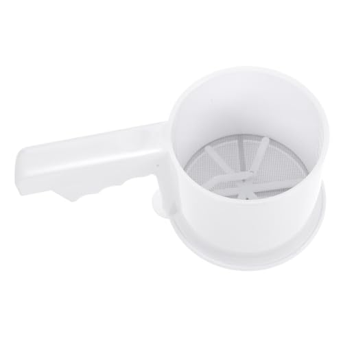 Alipis Semi Automatic Flour Sifter Cup Efficient Sifting Tool for Baking for Flour Powdered Sugar Cocoa Powder Design with Fine Mesh for Smooth Consistency