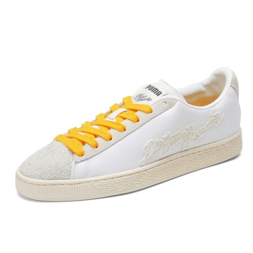 PUMA Mens DSM X Suede Lace Up Sneakers Shoes Casual - White - Size 13 M2