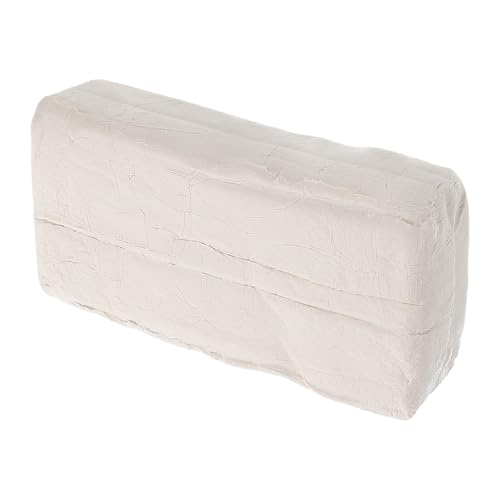 Toyvian Arcilla de Secado al Aire para 500g, Material de Arcilla Natural para Modelar y Proyectos Creativos en DIY Pottery y Manualidades Escolares